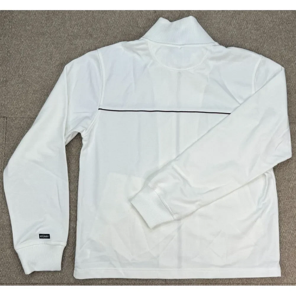Stussy‎ Men's Full Zip Long Sleeve Poly Track Jacket Size Large